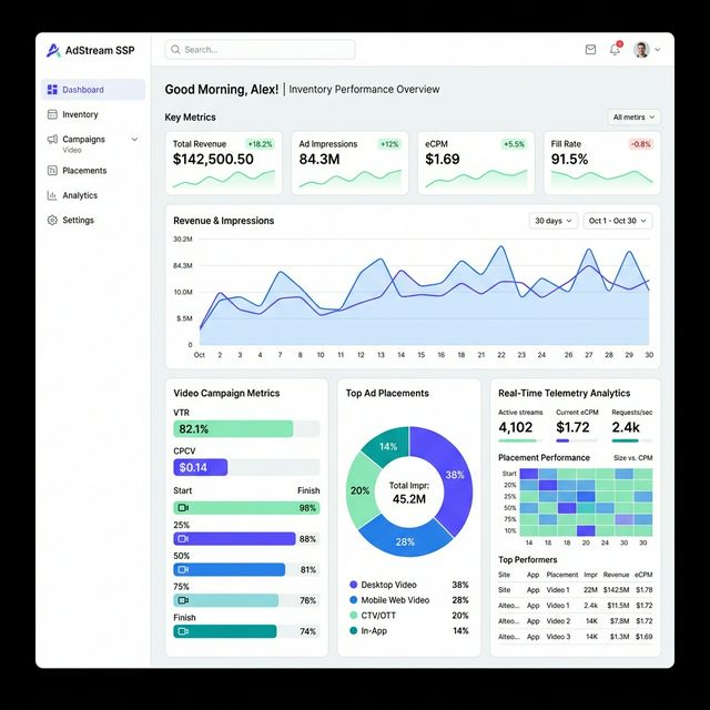SSP Dashboard
